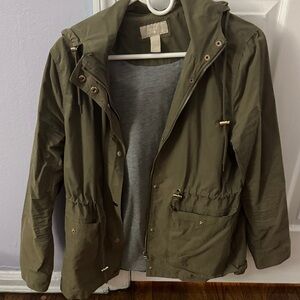 Forever 21 Khaki Utility Jacket